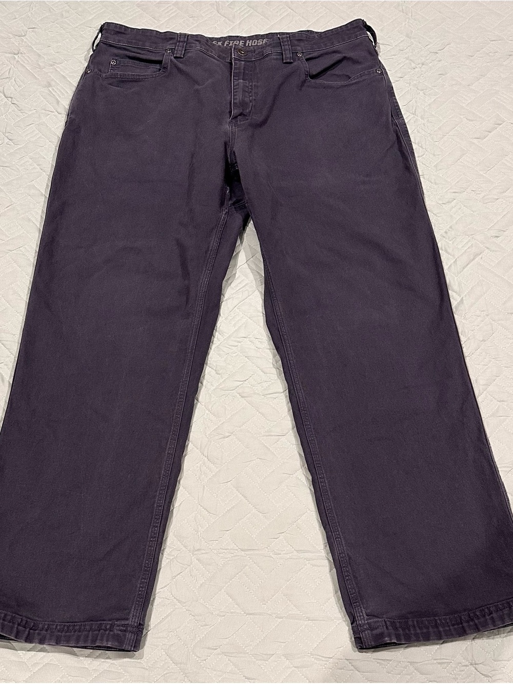 Duluth Trading Co. Men’s Straight Jeans — Gray